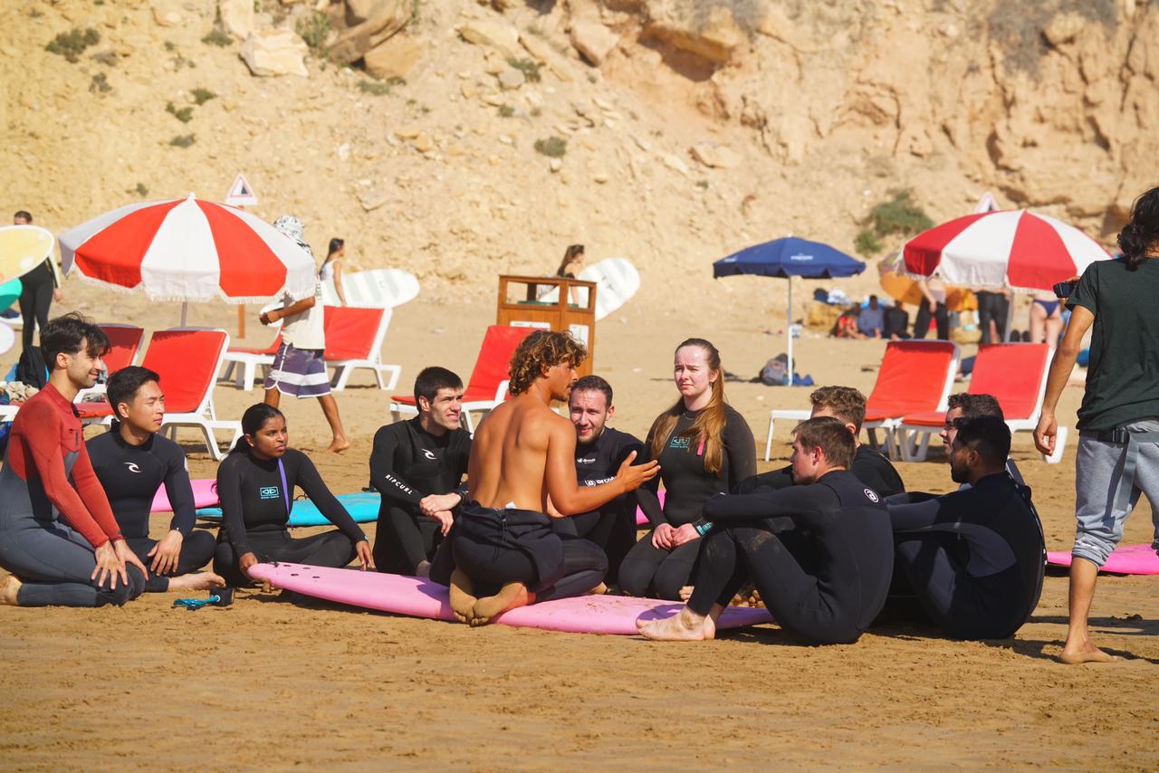 Surf lessons in Taghazout with Tamazirt Surf Shop School